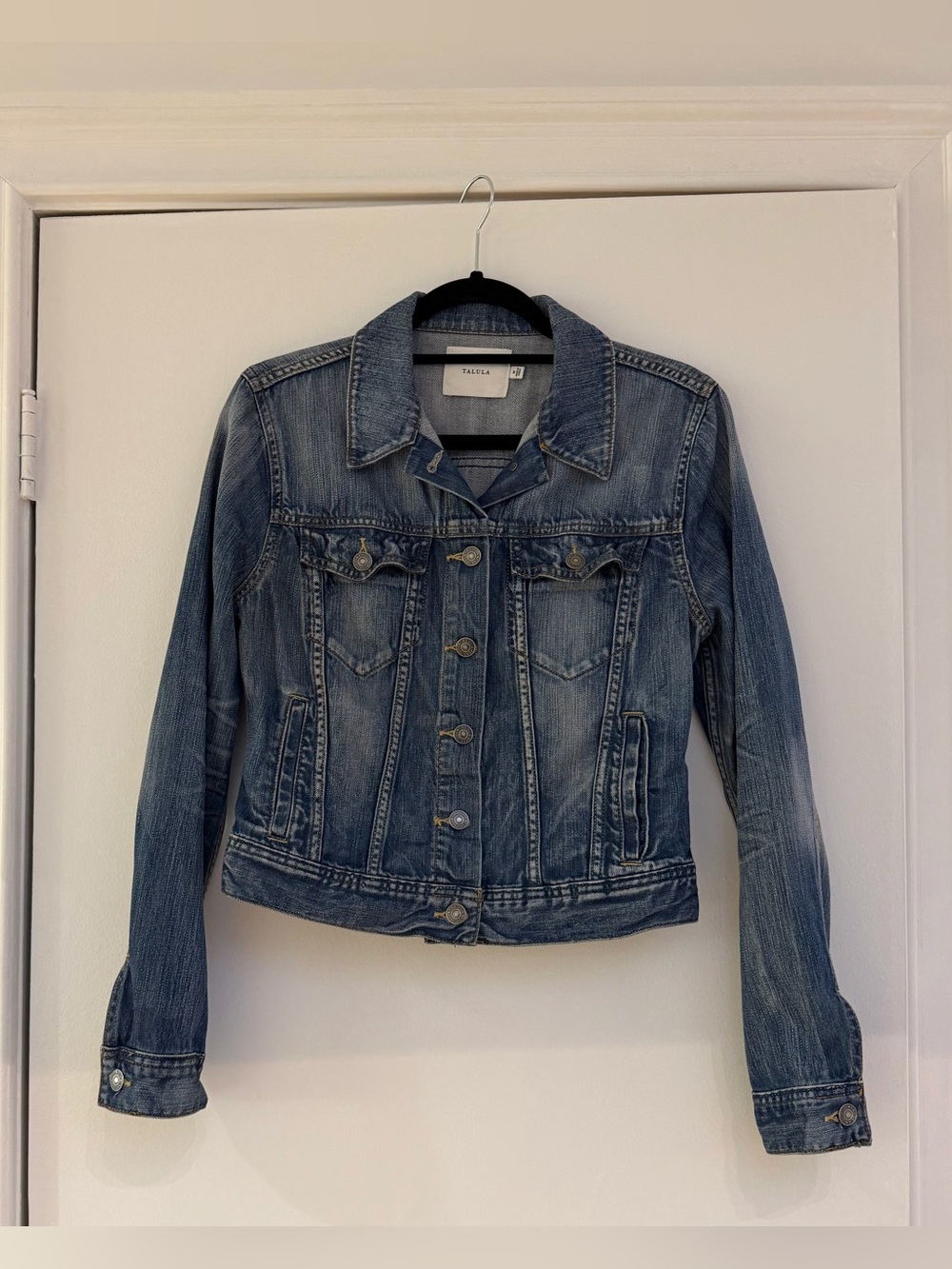 Talula 100% Cotton Jean Jacket. Size Medium.